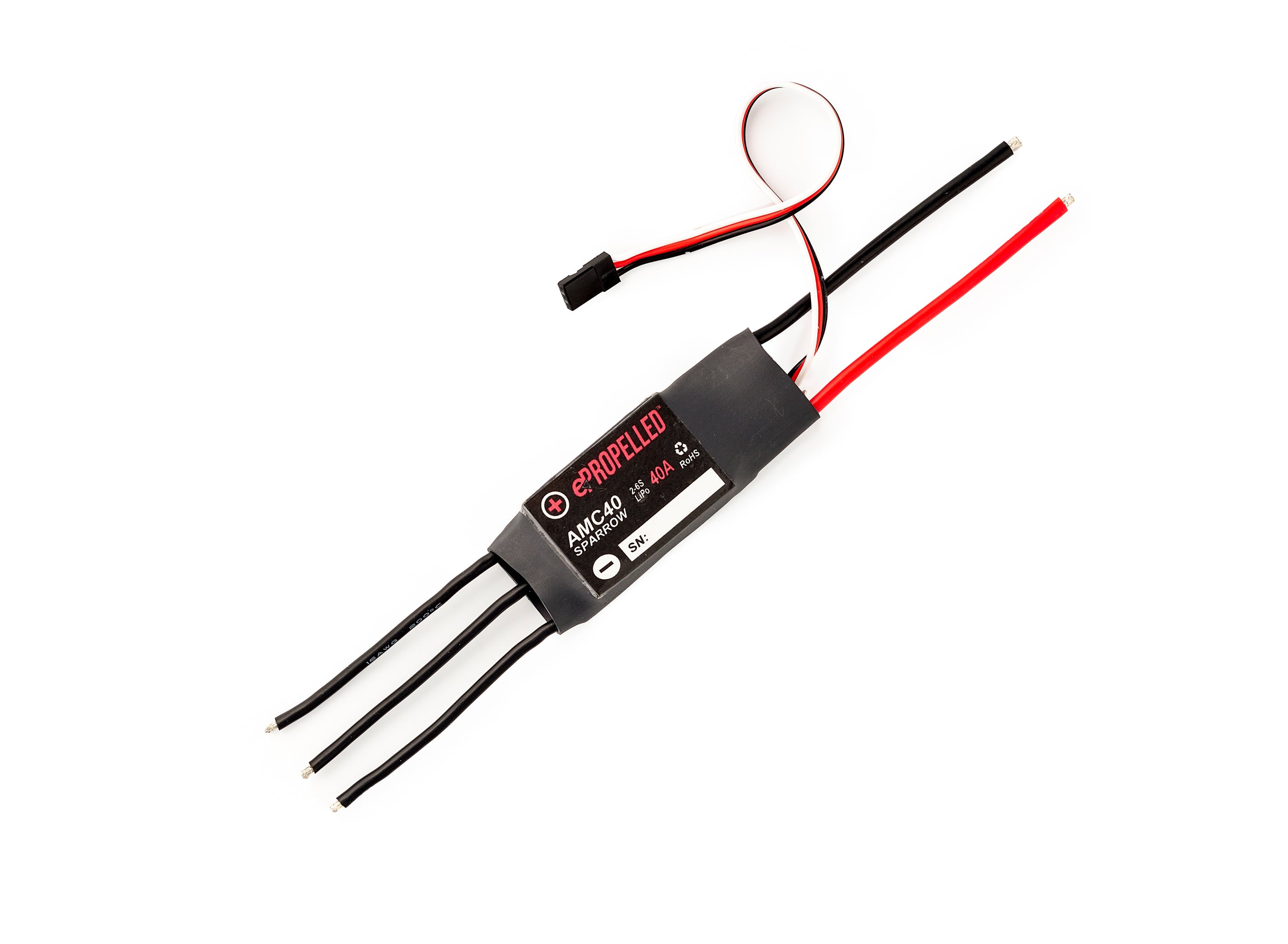 Sparrow Series AMC 6S40A ESC Drone Motor Controller