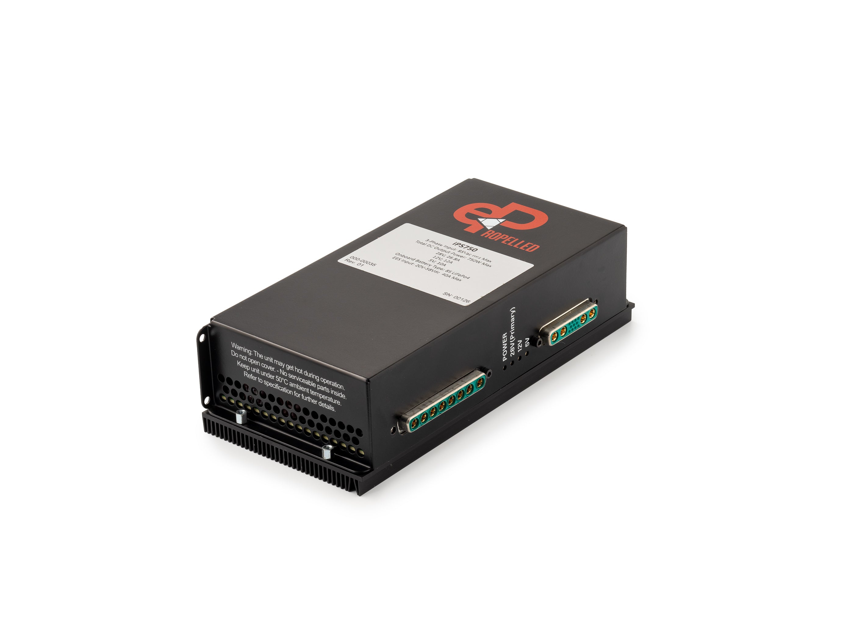 Hercules Series iPS750 Starter Generator Drone Motor Power Supply