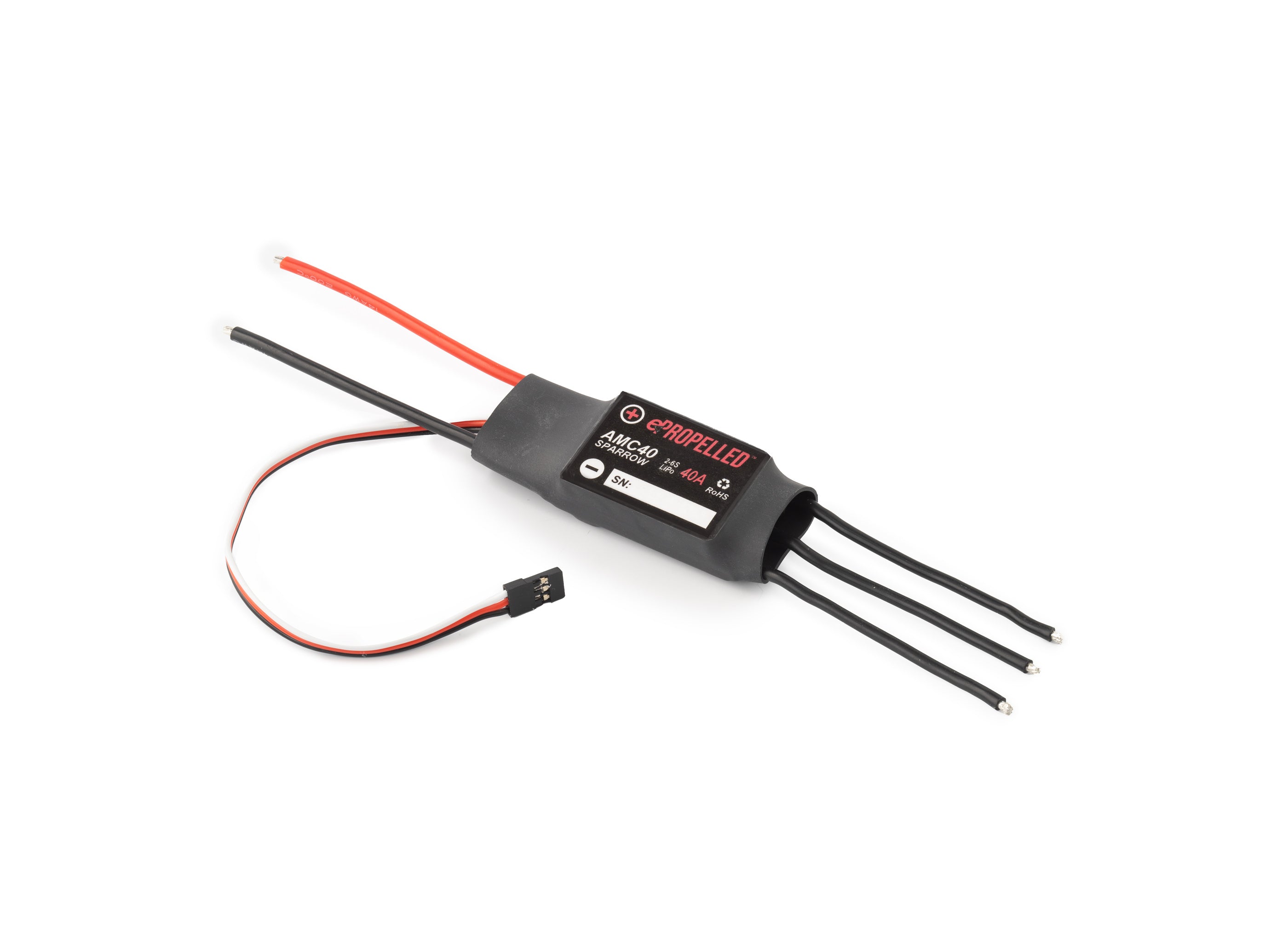 Sparrow Series AMC 6S40A ESC Drone Motor Controller