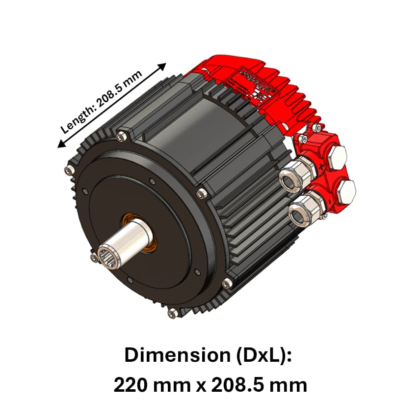 Rhino Series <strong>GPM50</strong> <br> Powerful, Compact Drive for Demanding Missions
