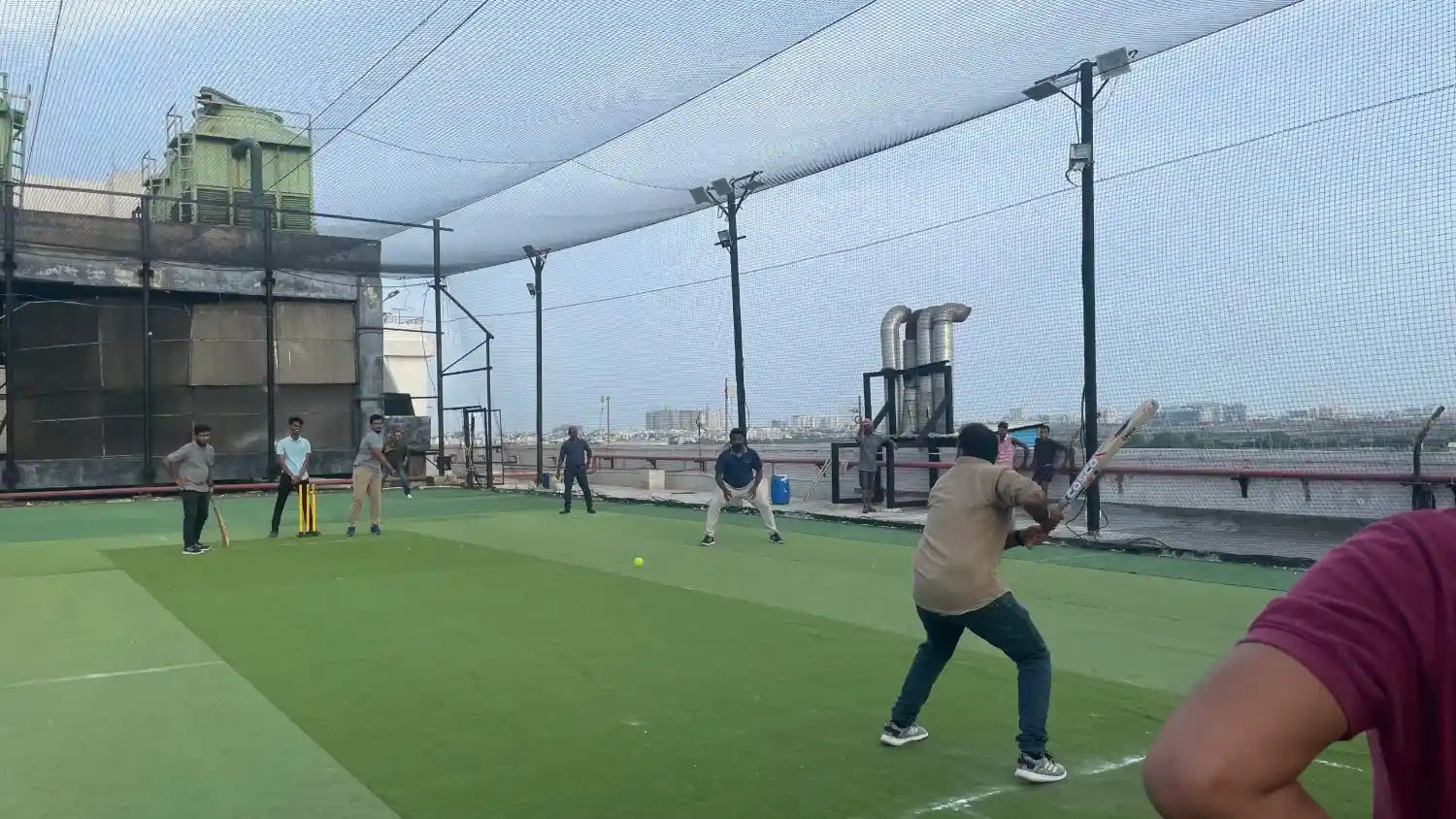 ePropelled playing cricket