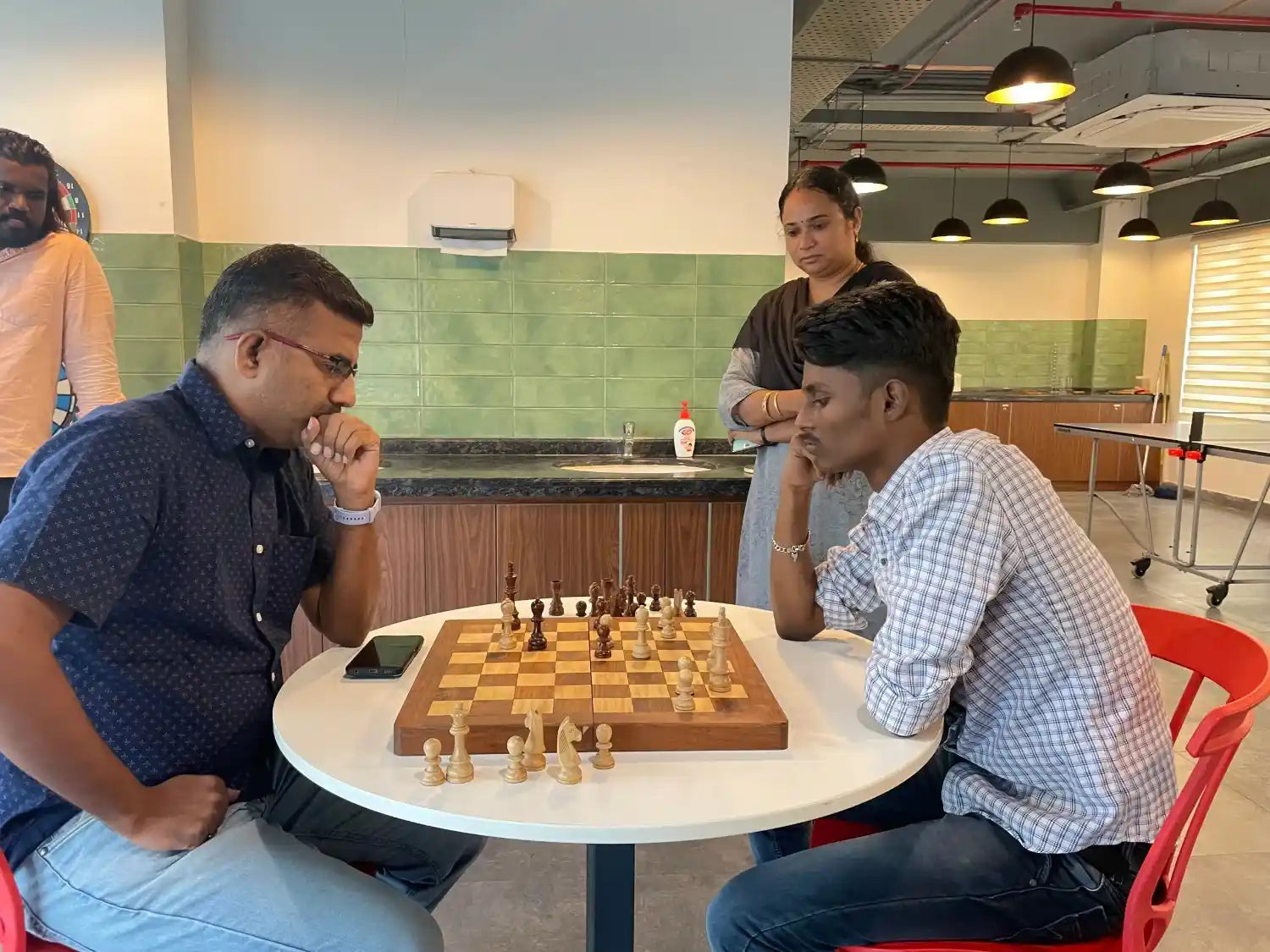 ePropelled team playing chess